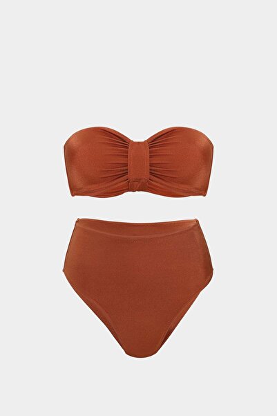 Açelya Okcu Premium Straplez CLEMENTIA Fit Kadın Bikini Üstü