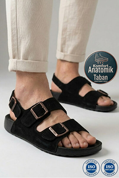 Roy Jones Barcelona Urban Sandals Rahat Yumuşak Tabanlı Erkek Sandalet