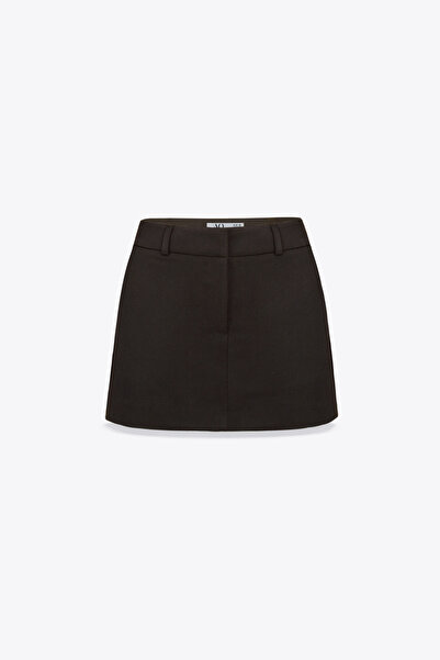Açelya Okcu Premium Kybele Woven Mini Skirt