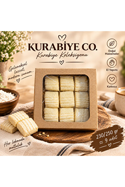 Un Kurabiyesi 250 gr El Yapımı Geleneksel Kurabiye