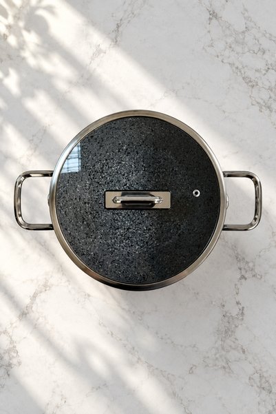 Zest Peakstone Deep Pot 26 cm Gray