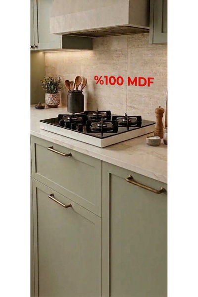 60x53 Ocak Altı Aparatı Ankastre Ocak MDF lam