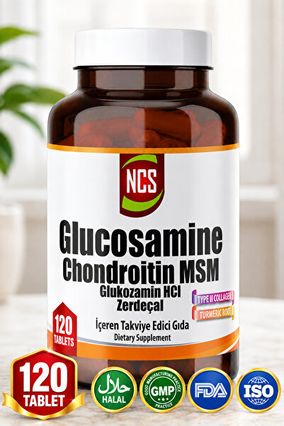 NCS Glucosamine Chondroitin Msm Zerdeçal Collagen 120 Tablet