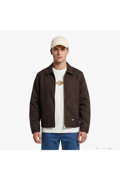 Dickies Unlined Eisenhower Erkek Kahverengi Ceket
