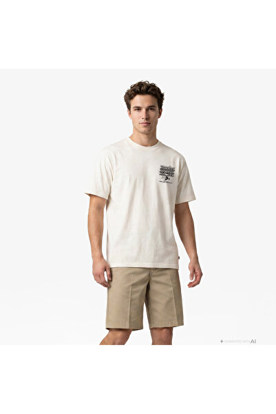 Dickies Lynndyl Erkek Beyaz T-Shirt