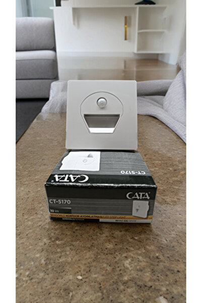 Cata CT-5170 SENSÖRLÜ KORİDOR AYDINLATMASI BEYAZ KASA GÜNIŞIĞI