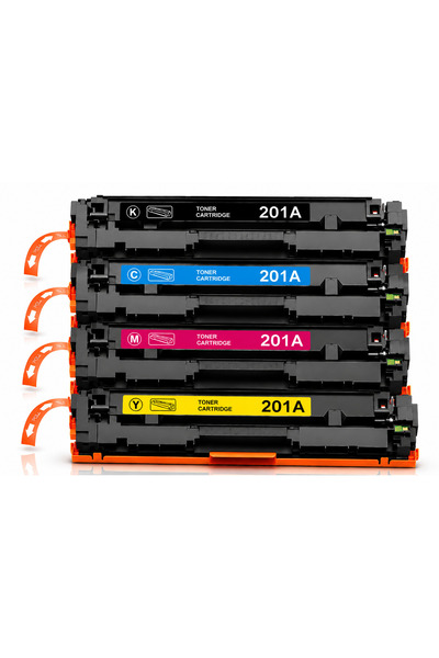 Generic KPC Compatible Replacement for 201A Toner Cartridge Set Replacement f...