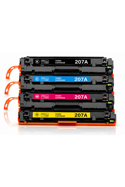 Generic 207A Full Combo Set With Update Chip Toner Cartridge Is Compatible wi...