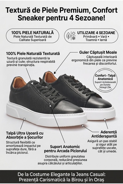 MAKRAS EXCLUSIVE Dana Inner Leather 1St Class Suede Genuine Leather Italian Design Tommy Gage Black