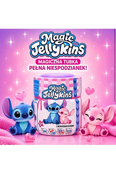 Schulzz Magic Jellykins STİTCH Sihirli Dönüşüm Kavanozu - Su Ekle, Çalkala, S...