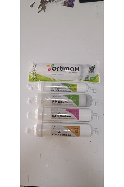 Ortimax 5'li Su Arıtma Filtre Seti