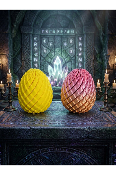 OEM Set de 2 Ouă de Dragon Articulate, Jucării Senzoriale 3D, Multicolore, di...