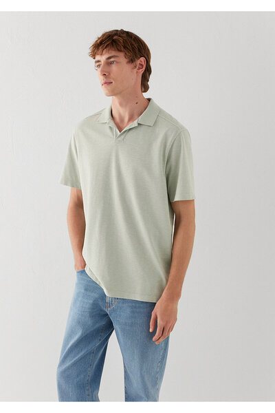 Mavi Green Polo T-Shirt Regular Fit / Normal Cut 0613313-71464