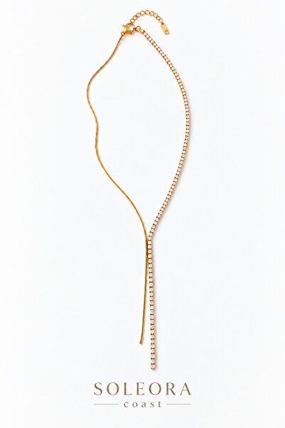 SOLÉORA COAST Minimal Luxe Çelik Kolye
