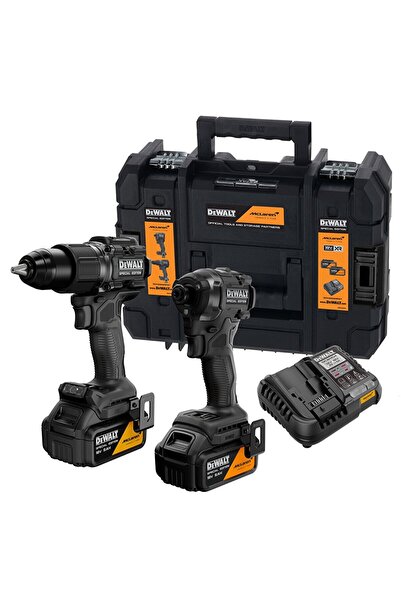 Dewalt 18V XR 5.0AH X MCLAREN DARBELİ MATKAP X DARBELİ TORNAVİDA İKİLİ SET