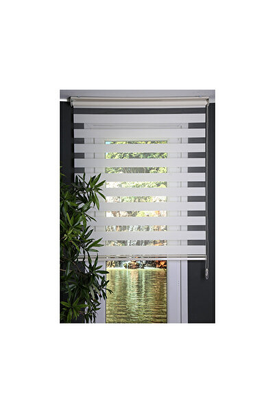 Koçtaş Plus Zebra Stor Beyaz 19OB