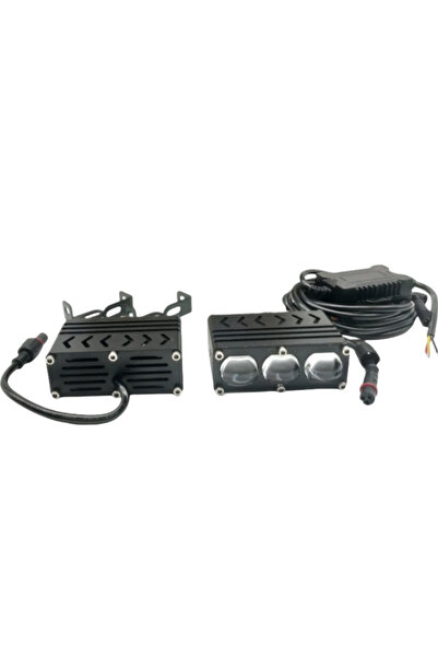 Offroad sis lambası 3 led beyaz 55w sarı 55w 12-80v / LASS398