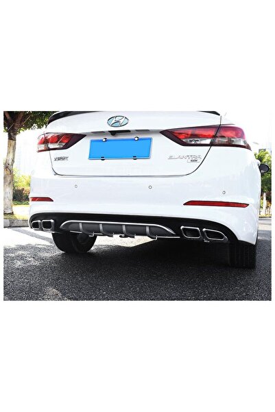 autogp Hyundai elantra arka difüzör çift çıkış egzoz 2017+