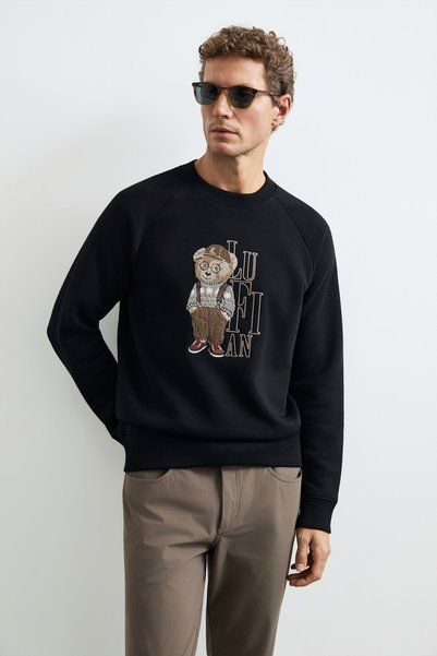 Lufian Storm Men's Sweatshirt Black