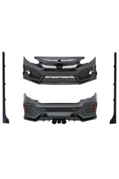 autogp Honda civic fc5 typer body kit tampon panjur seti sedan 2016 / 2021