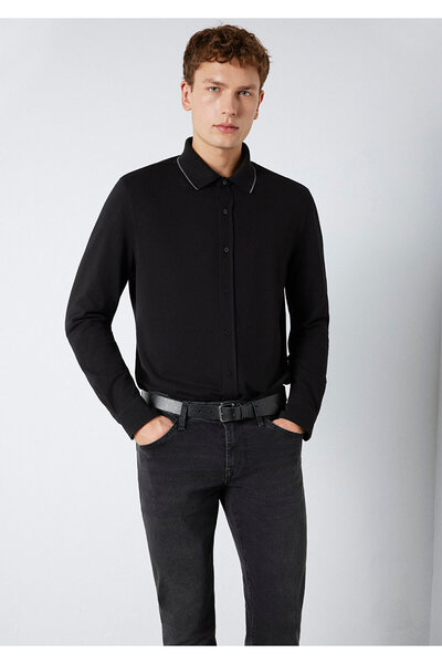 Mavi Uzun Kol Erkek Non Denim Gömlek M0211867-900