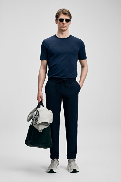 Lufian Daxon Smart Erkek Chino Pantolon Slim Fit Lacivert