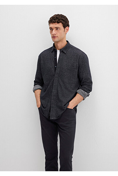 Mavi Black Lacivert Gömlek Loose Fit / Bol Rahat Kesim 0211764-70497