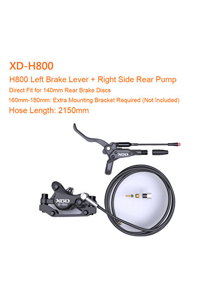 Choice H800 L hand Rear XOD H800/H880 Electric Scooter هيدروليكي قرص الفرامل ...