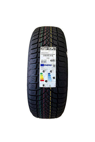 Dayton 205/55 R16 DW510 Evo 91H M+S Kış Lastiği (Üretim Yılı: 2026)