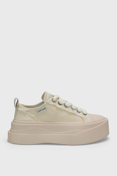 Lufian Γυναικεία Sneaker Παπούτσια Victoria Λευκά