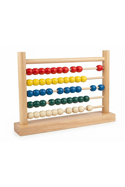 Calimera Toys Wooden Abacus Number Beads