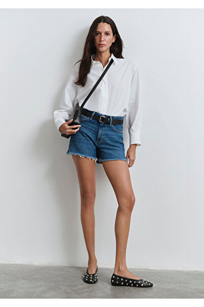 Mavi Heidi 90lar Indigo Mavisi Jean Şort 1410057-88757
