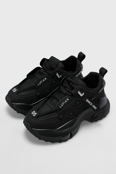 Lufian Stormy Women's Sneaker Shoes Black