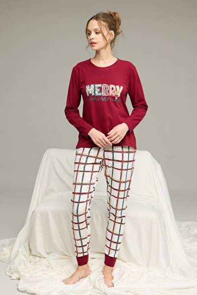 SeXen Γυναικεία Πιτζάμα "Sexen" CHRISTMAS RED