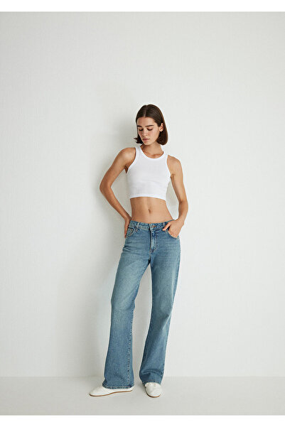 Mavi Ibiza All Blue Shaded Light Blue Jean Trousers 1010530 -88460