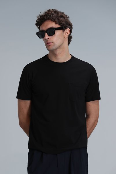 Lufian Felix Modern Graphic T-Shirt Black