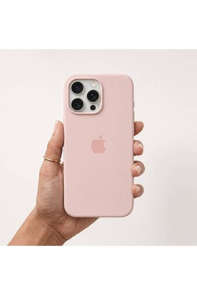 Genel Markalar Iphone 16 Pro ile Uyumlu Kadife İç Dokulu Lansman Telefon Kılıfı
