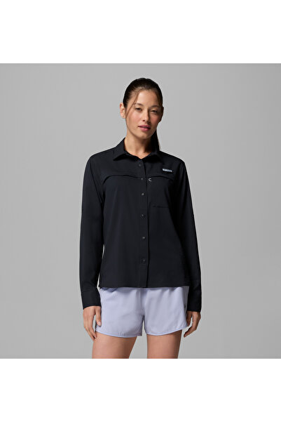 Columbia PFG Castback Woven Kadın Uzun Kollu Gömlek