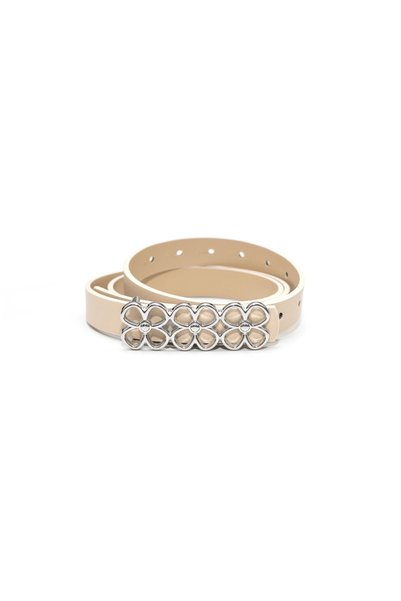marisha Silver Buckle Women's Belt – Matching with Dresses and Pants