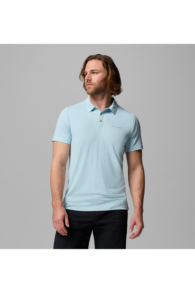 Columbia Tech Trail Utility Erkek Kısa Kollu Polo T-Shirt