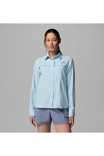 Columbia PFG Castback Woven Kadın Uzun Kollu Gömlek