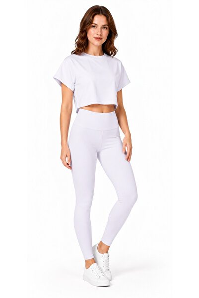 exxitcollection Women's Sportswear Top and Bottom Set – High-Waisted Leggings...