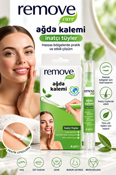 remove Care Ağda Kalemi İnatçı Tüyler 4 ml