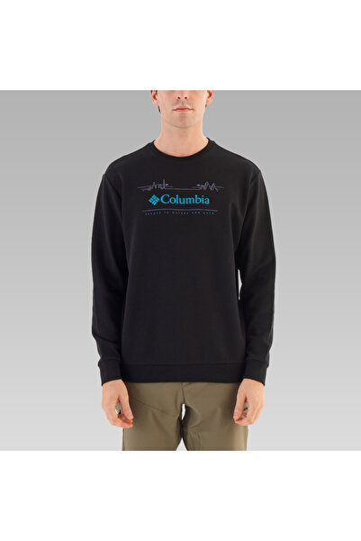Columbia Csc M Nature And Back Crew Sweatshirt Black Men's Sweatshirt Cs0329-010