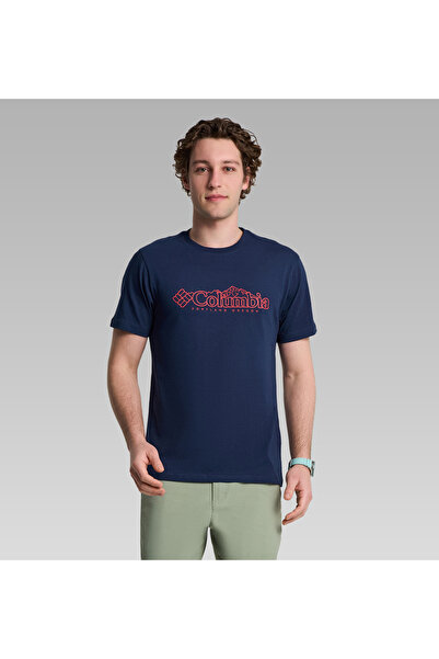 Columbia Csc Branded Peaks Men's Short Sleeve T-Shirt