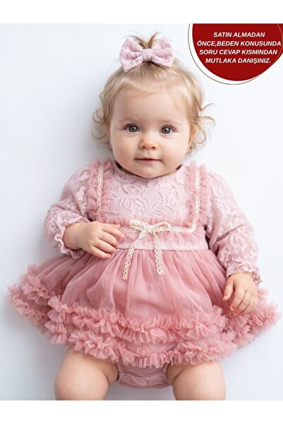 aysskids Alwin kız Bebek Elbise romper tütü prenses