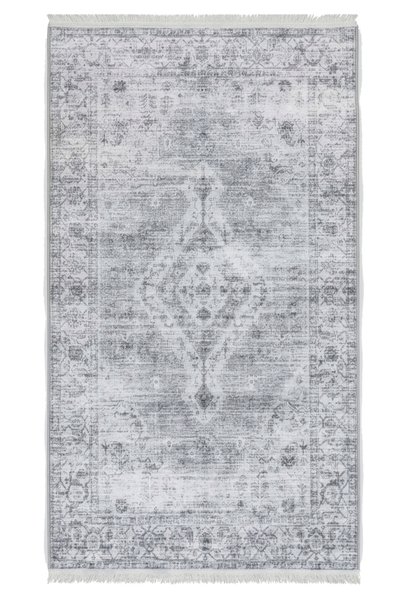 Al Kaffary Carpet سجادة سيلفينيا رمادية من الألكافاري، سجادة خفيفة الوزن قابل...