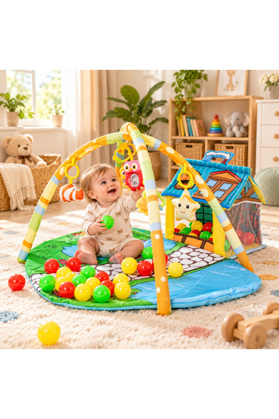ideal STORE Covoras educativ pentru copii idealSTORE Dimensiuni 95 x 45 x 92 cm