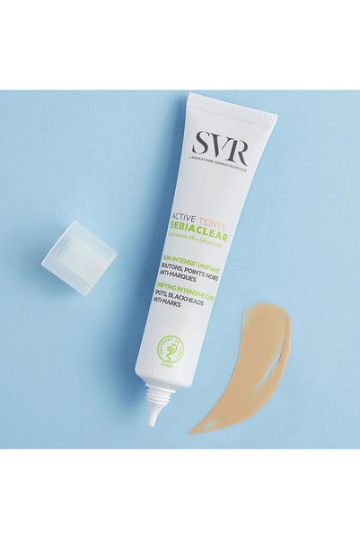 SVR SEBIACLEAR ACTIVE TEINTE كريم العناية المكثفة المعادل للون البشرة