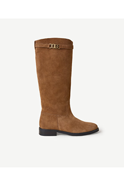 Yargıcı Suede Riding Boots